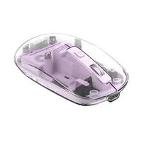 Xo Mouse Wireless M12 Transparente BT/2.4G 300MAH Lila