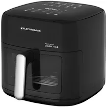 Fritadeira Elétrica Electrobras Air Fryer Compact 6.5 Digital EBAF-65D 1.500 Watts 127V ~ 60HZ - Preto