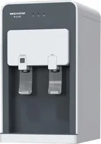 Bebedero de Mesa Mega Star WA508 220V Frio/Caliente/4 Filtros - Gris/Blanco