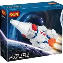 Cogo Bloques Cogo Space Series 8 Modelos (Consig) Plastico 6+ Años Multicolor