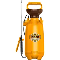Fumigador Pulverizador Manual Ingco HSPP30802 - 8L - 2.5 Bar - Laranja