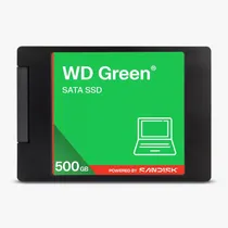 SSD 2.5" Sandisk WD Green SATA 545-450 MB/s 500 GB - (WDS500G5G0A)