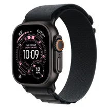 Apple Watch Ultra 3 MF0V4LW/A Celular + GPS Caixa Titanium Black 49MM - Loop Alpine Black M