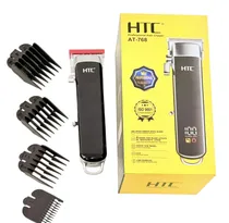 Máquina Cortadora de Cabello Profesional HTC AT-768 Recargable