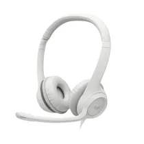 Auriculares Con Micrófono Logitech H390 Blanco