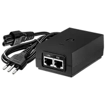 Fonte Ubnt POE-48-24W-G-BR Poe Injector 48VDC / 0.5MP - Preto