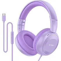 Fone de Ouvido G-Tide Flex 2 - com Fio - USB-C - Roxo
