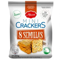 Galletitas Mazzei Mini Crackers 8 Sementes 180GR