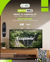 TV Ecopower 43" EP-TV043 4K/Smart