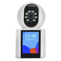 Câmera de Segurança IP Satellite A-CAM011M - HD - Wi-Fi - com Tela 2.8¨- Branco