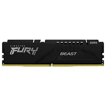 Memória Ram Kingston Fury Beast DDR5 8GB 5200MHZ - Preto (KF552C40BB-8)