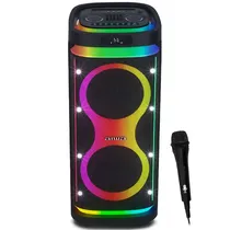 Caixa de Som Aiwa AWPOH6D 2 de 10" 1.000 Watts P.M.P.O com Bluetooth/USB/FM - Preta