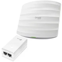 Access Point TP-Link Omada AC1350 EAP225 450 MBPS Em 2.4GHZ + 867 MBPS Em 5GHZ - Branco