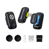 Microfone Inalámbrico Hollyland Lark A1 Mini Lightning Black