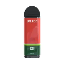Vape Desechable Life Pod Eco Pro Cartridge 8000 Puffs - Apple Melon Ice