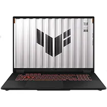 Notebook Gamer Asus Tuf A18 FA808UH-RS74 AMD Ryzen 7 260 Tela Wuxga 18.0" / 16GB de Ram / 1TB SSD / Geforce RTX5050 8GB / WIN11 - Jaeger Cinza (Inglês) (90NR0NM1-M00050)