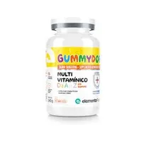 Elemento Puro Vitamina Multivitaminico Kids Gummy 60 Gomas Plastico Blanco