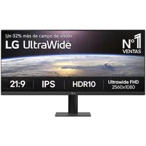 Monitor LG Ultrawide 34U511A-B - Uwfhd - 100HZ - Displayport/HDMI - 34"