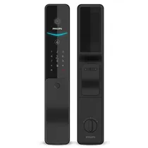 Fechadura Eletrônica para Porta Philips Easykey 7000 Series DDL720-FVP-7HWS - Cinza/Preta