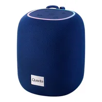Speaker Portátil Quanta QTSPA10 Bluetooth RGB - Azul