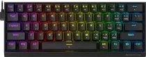 Teclado com Fio Gaming Redragon Fizz Magnetic K617RGB-M Preto (Inglês)